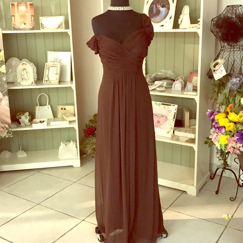 Chocolate 🍫 Brown Gown